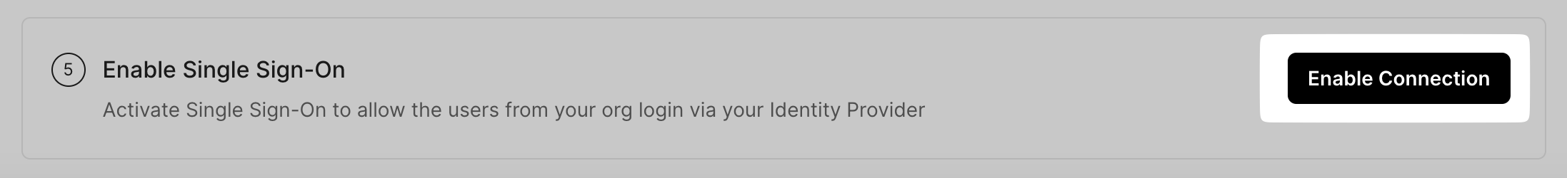 Enable SSO on Okta Admin Console